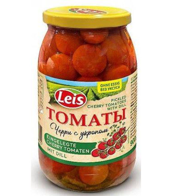 LEIS Pickled Cherry Tomatoes "With Dill" - 900mL (best before 05.09.27)