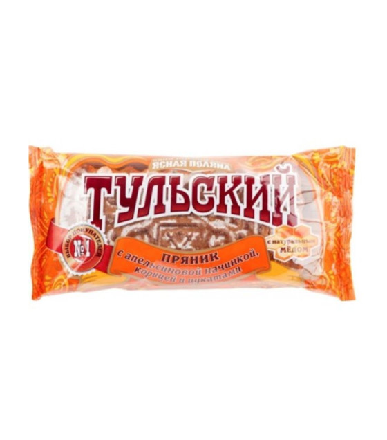 Gingerbread "Tula" with Orange filling, Cinnamon and Candied fruit - 140g (best before 08.10.25)