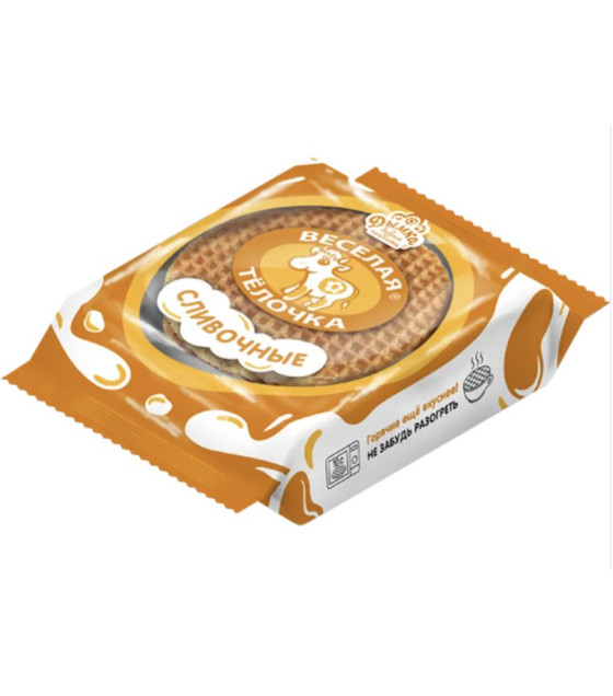 DYMKA Veselaya Telochka Cream Waffles - 150g (best before 04.02.27)