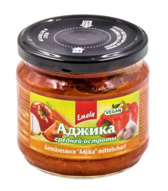 EMELA Adjika Medium Hot - 335g (best before 30.12.27)