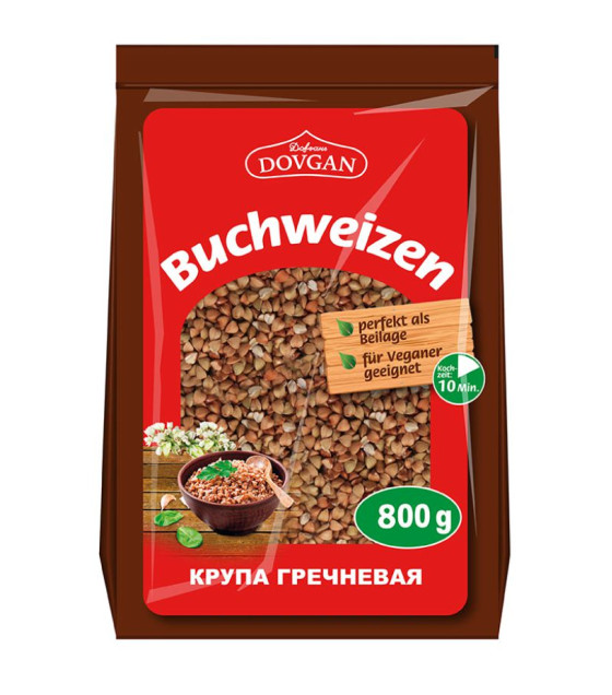 DOVGAN Buckwheat - 800g (best before 27.12.27)