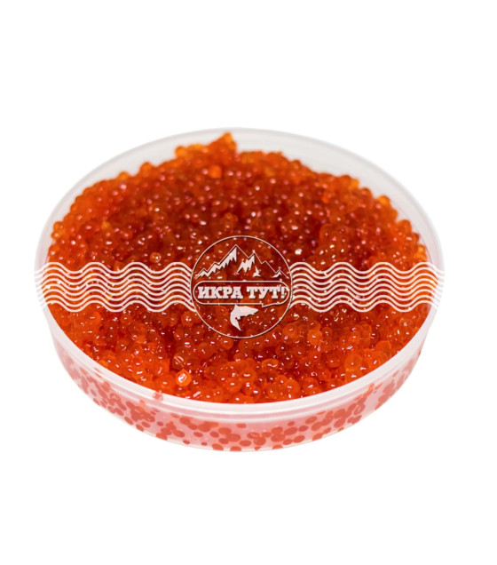 IKRA TUT Salmon Caviar "Nerka" (Kamchatka) - 250g (best before 21.08.25)