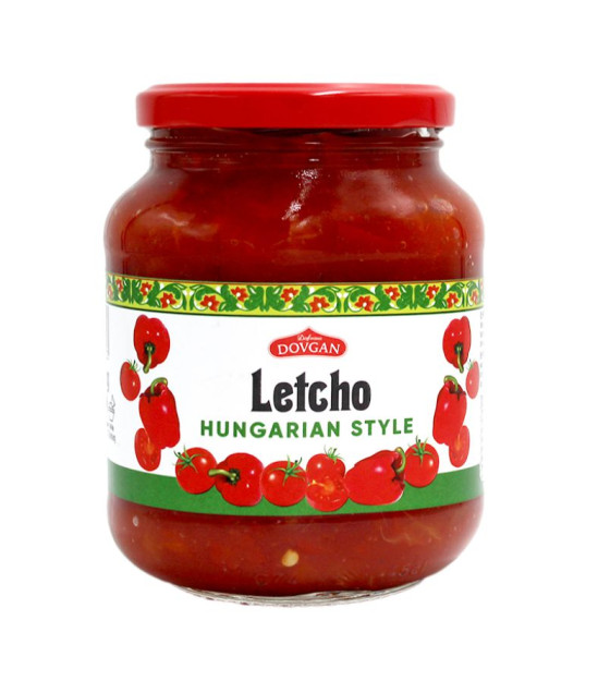 DOVGAN Lecho Pieces of Paprika in Tomato Sauce (Hungarian Style) - 450g (best before 20.07.27)