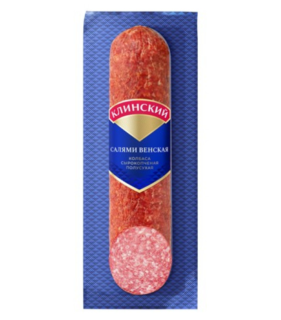 KLINSKY Boiled Smoked Sausage "Salami Venskaya" - 300g (best before 28.08.25)