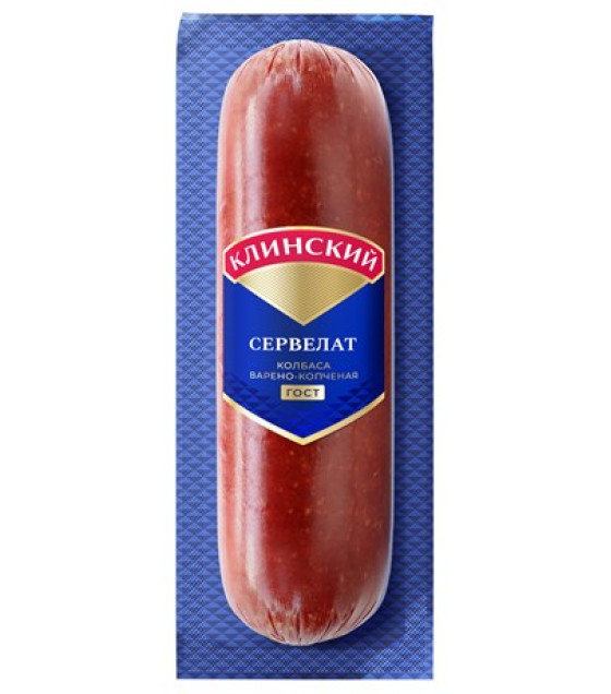 KLINSKY Boiled Smoked Sausage "Servelat" - 340g (best before 20.06.25)