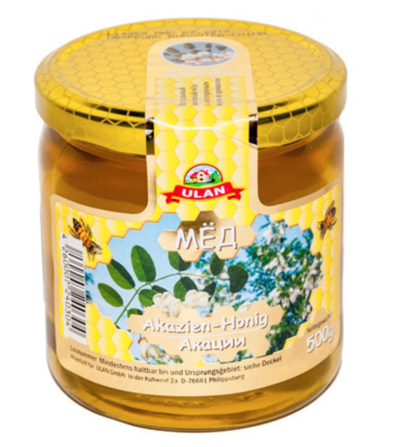 ULAN Acacia Honey - 500g (best before 18.03.27)