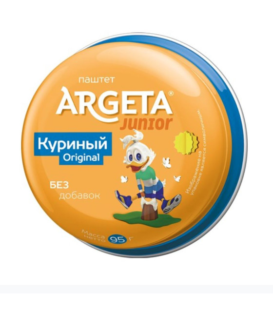 ARGETA Chicken Pate "Junior" Original - 95g (best before 12.09.27)