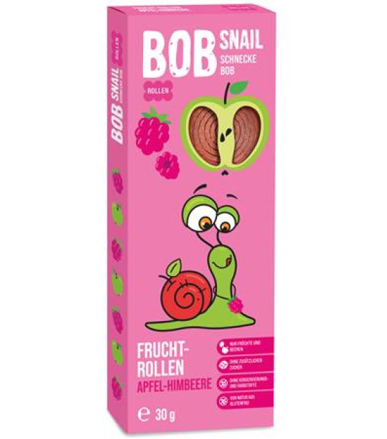 BOB SNAIL Apple-Raspberry Fruit No Sugar Roll - 30g (best before 24.10.25)