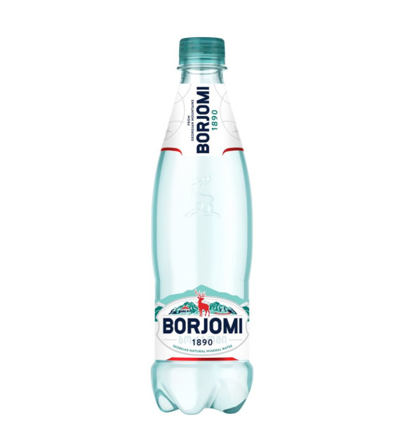 BORJOMI Mineral Water (Plastic Bottle) - 500ml (best before 06.01.25)