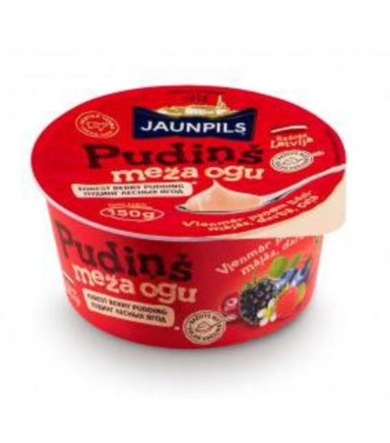 JAUNPILS Forest Berries Pudding - 150g (best before 12.07.25)