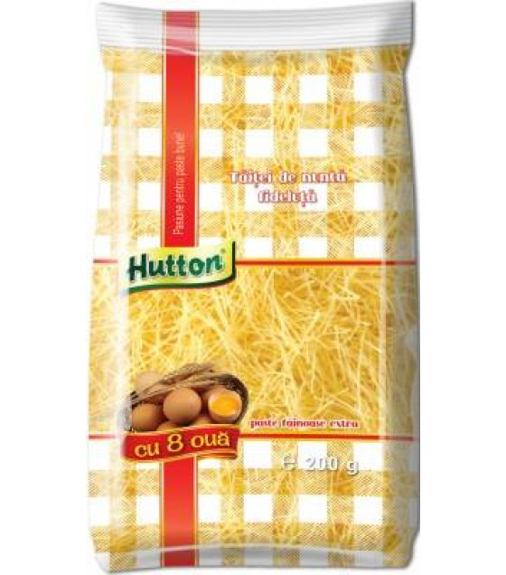 HUTTON Extra Thin Egg Noodles (Romanian Wedding Style) - 200g (best before 11.08.27)