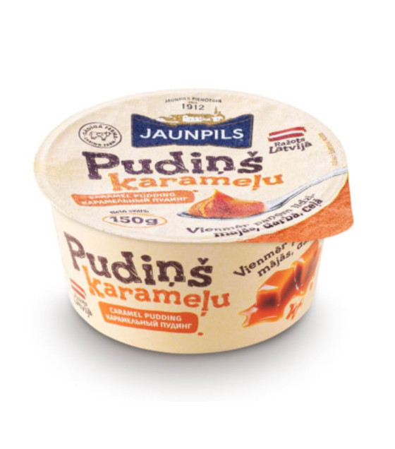 JAUNPILS Caramel Pudding - 150g (best before 17.07.25)