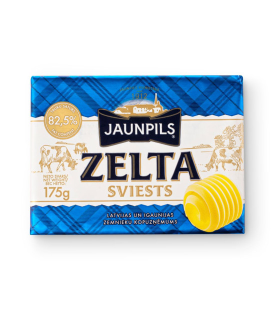 JAUNPILS Latvian Unsalted Butter 82,5% - 200g (best before 29.08.25)