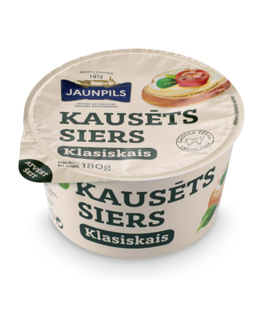 JAUNPILS Processed Cheese Classic Taste - 180g (best before 114.09.25)