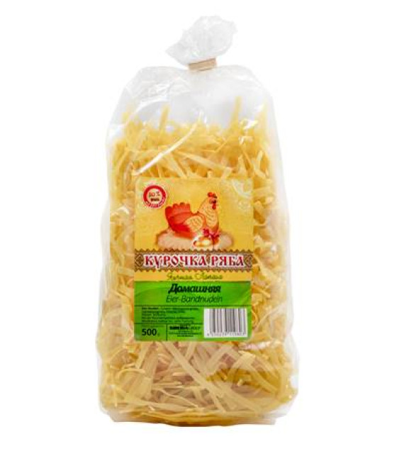 KUROCHKA RYABA Homemade Egg Noodles - 500g (best before 30.09.26)