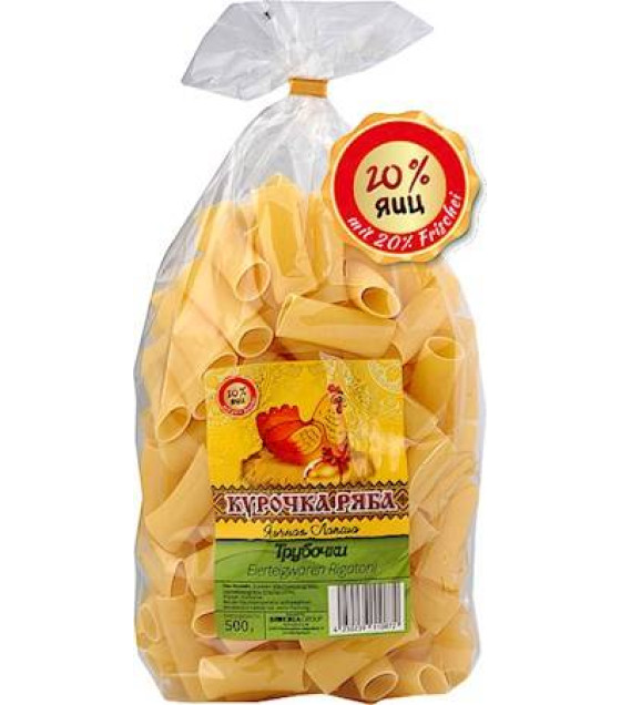 KUROCHKA RYABA Rigatoni Pasta - 500g (best before 30.09.26)