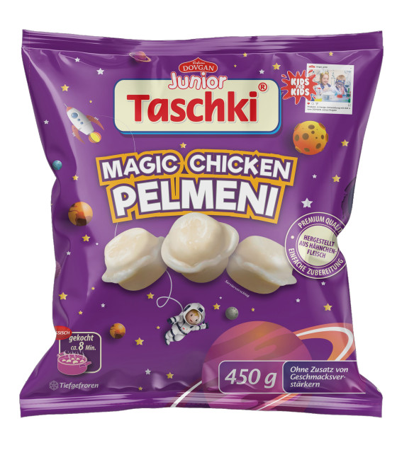 DOVGAN Dumplings Pelmeni Junior Mini with Chicken - 500g (best before 16.04.26)