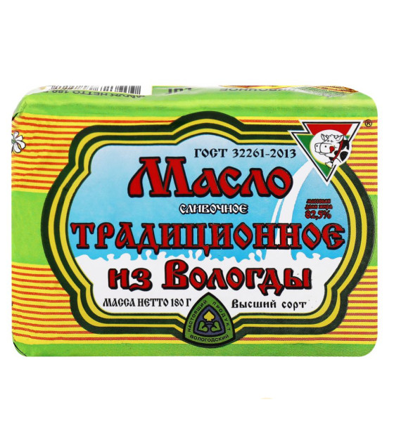 IZ VOLOGDY Traditional Butter 82.5% - 180g (best before 01.04.26)
