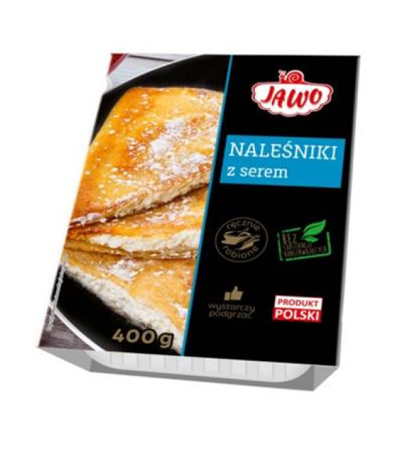 JAWO Polish Nalesniki (Pancakes) with Cottage Cheese - 400g (best before 26.09.25)