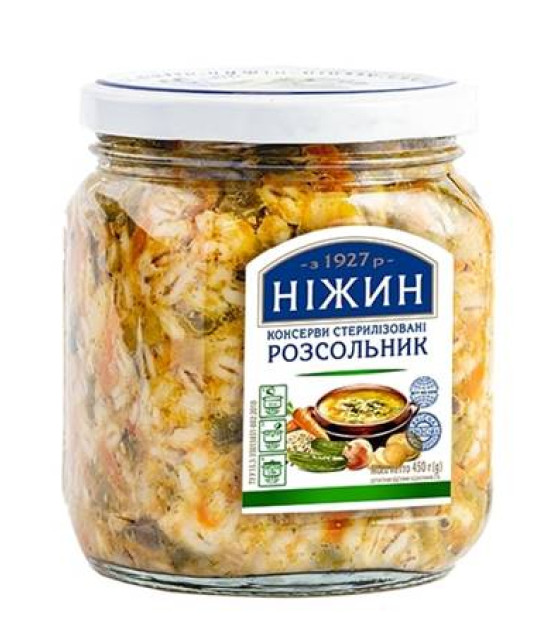 NEZHIN Pickled Soup "Rassolnik" - 450g (best before 27.08.27)