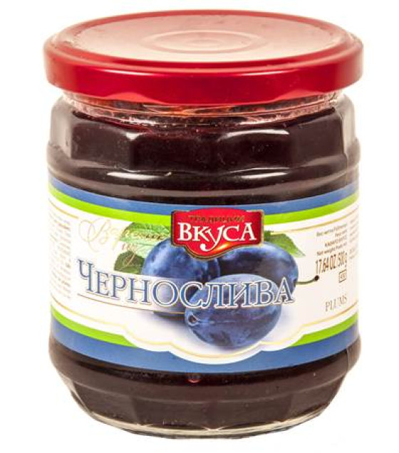 TRADITSYI VKUSA Plum Preserve (No Stone) LUX - 470g (best before 20.08.26)