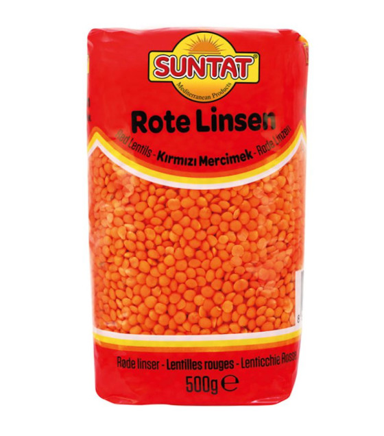 SUNTAT Red Lentils - 500g (best before 30.12.26)