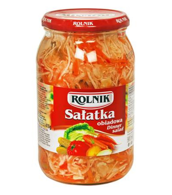ROLNIK Polish Cabbage Salad with Vegetables - 900g (best before 08.04.27)