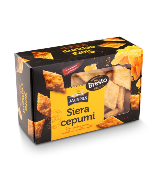JAUNPILS Cheese Cookies "Bresto" - 250g (best before 10.08.25)