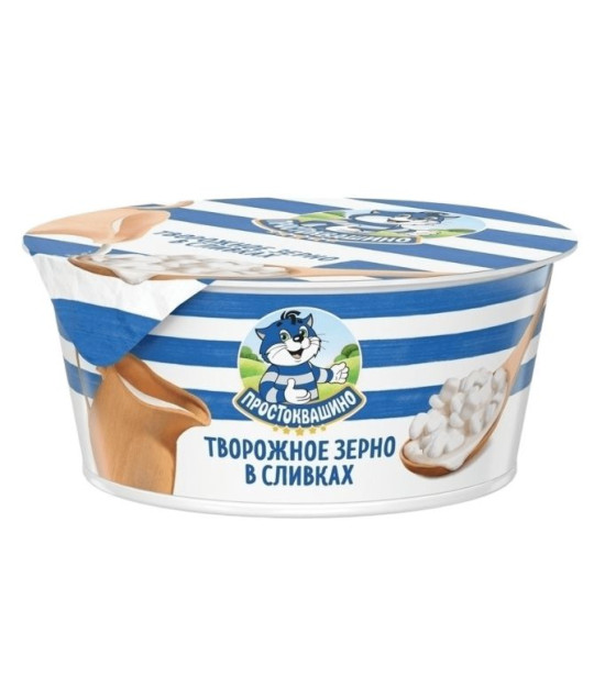 PROSTOKVASHINO Cottage Cheese Grains 5% - 130g (best before 05.11.26)