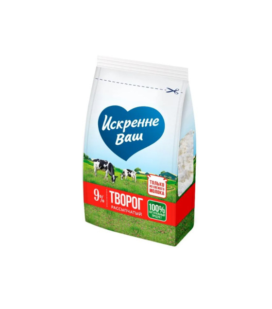 ISKRENNE VASH Cottage Cheese 9% fat - 200g (best before 21.05.25)