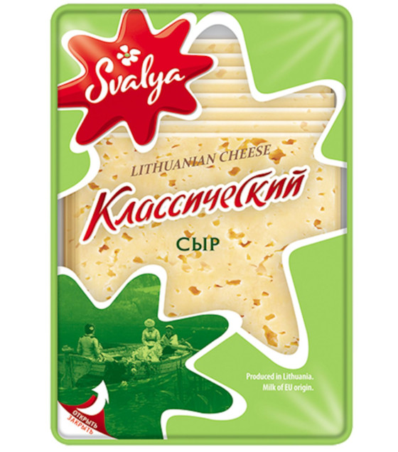 SVALIA Sliced Tilsiter-style Cheese "Classic 50% - 150g (best before 14.11.25)
