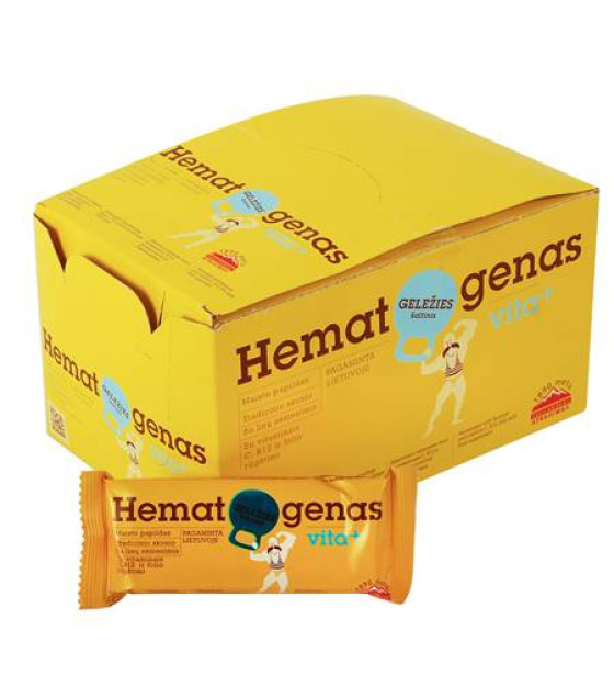 GEMATOGEN with flaxseeds Vita Plus - 50g (best before 27.09.26)