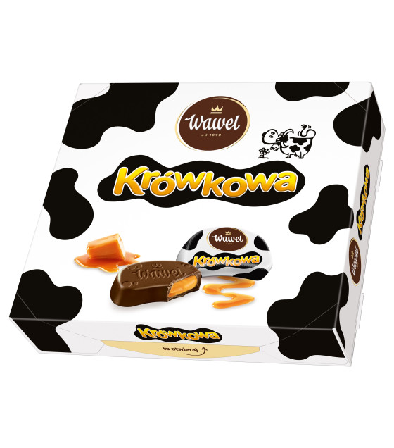 WAWEL Krowkowa milk chocolates with cream filling - 155g (best before 30.03.26)
