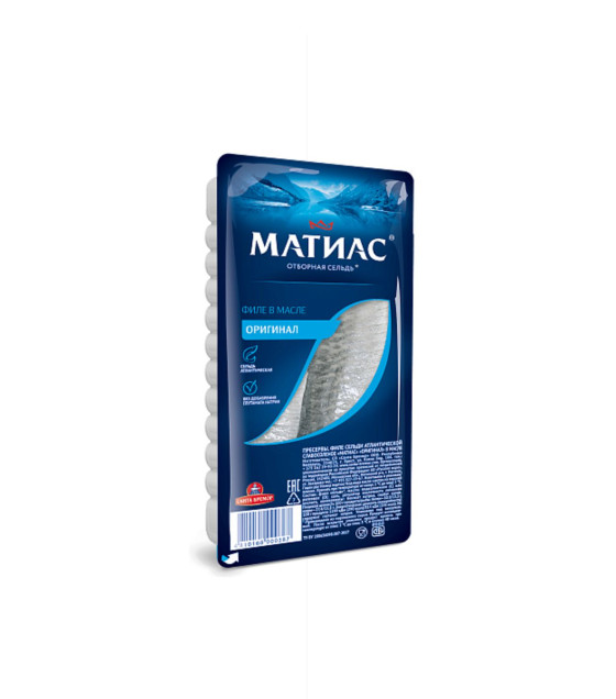 SB Herring Fillet "Matias" in oil "Original" - 150g (best before 28.01.25)