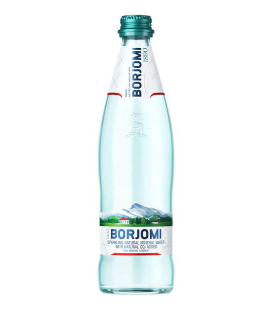 BORJOMI Mineral Water (Glass Bottle) - 500ml (best before 20.07.26)