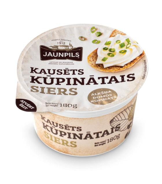 JAUNPILS Processed Smoked Cheese Spread - 180g (best before 02.08.25)