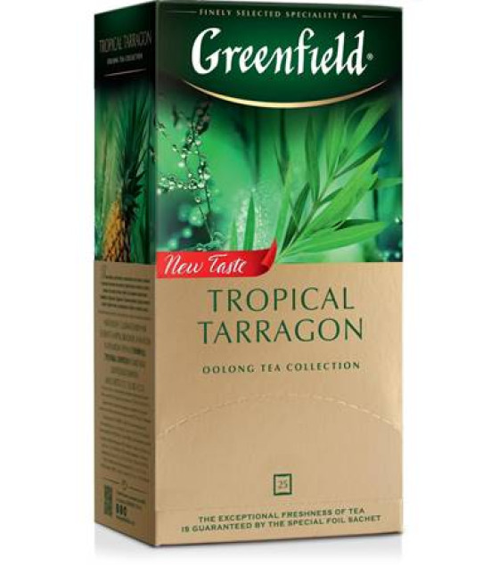 GREENFIELD Tropical Tarragon Oolong Tea (25x1,5g bags) - 37,5g (best before 30.03.25)