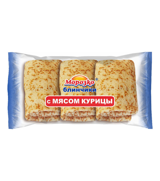 MOROZKO Pancakes with Chicken Meat (3 pcs) - 210g (best before 25.10.24)