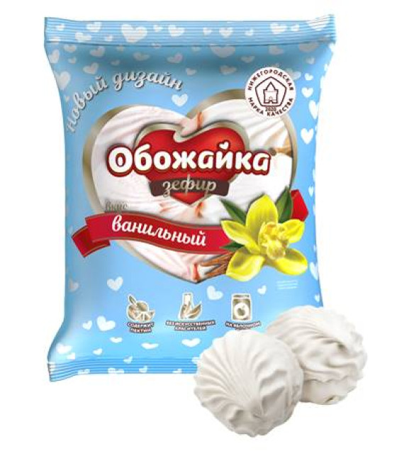 OBOJAIKA Zephyr with vanilla flavor - 280g (best before 04.11.24)