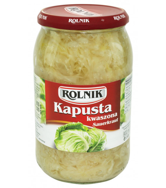 ROLNIK Sauerkraut (Kapusta Kwaszona) - 900g (best before 25.11.26)