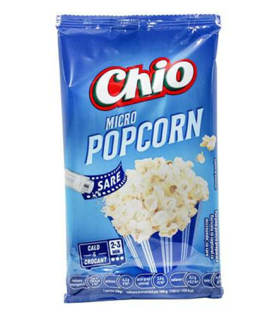 CHIO Popcorn with Salt for Microwave Oven - 80g (best before 02.12.25)