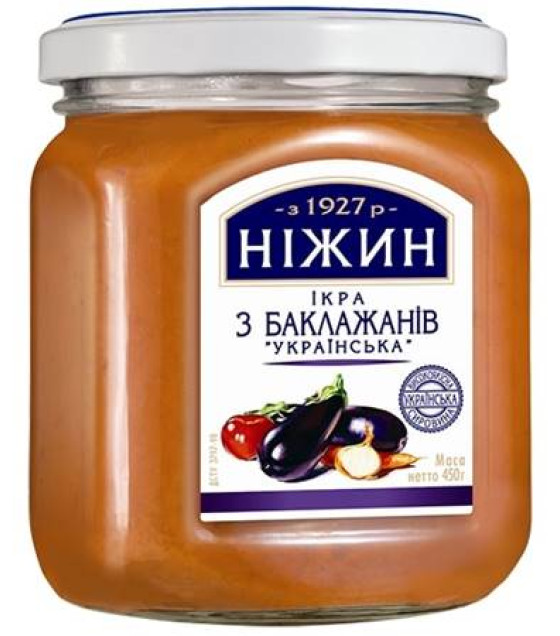 NEZHIN Eggplant Caviar "Ukrainian" - 450g (best before 25.08.26)