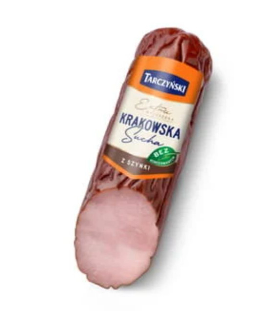 TARCZYNSKI Sausage "Krakowska" Sucha - 260g (best before 24.01.26)