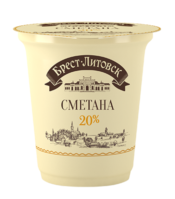 BREST LITOVSK Sour Cream 20% - 300g (best before 18.10.26)