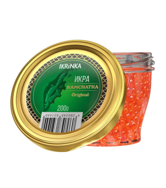 Salmon Caviar "Kamchatka" (Gorbusha) - 200g (best before 29.08.25)