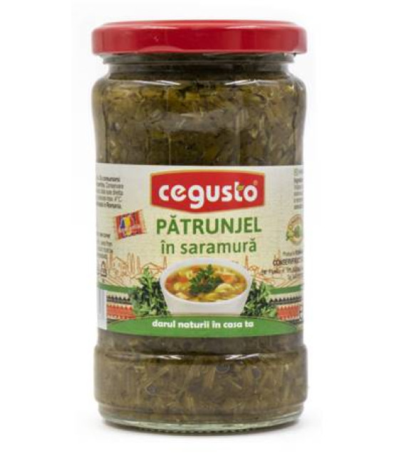 CEGUSTO Parsley in Brine - 300g (best before 18.05.25)