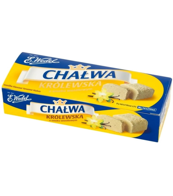 E.Wedel Halva "Chalwa Krolewska" Vanilla - 250g (best before 07.04.26)