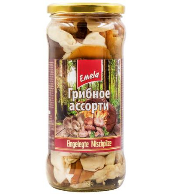 EMELA Assorted Mushrooms Mix - 720g (best before 20.10.26)