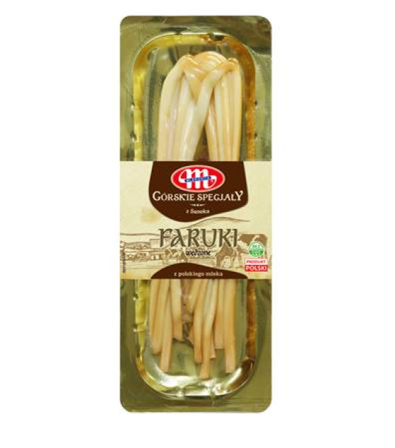 MLEKOVITA Smoked Cheese "FARUKI" 28% - 100g (best before 01.07.25)