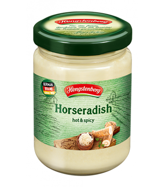 HENGSTENBERG Horseradish Hot & Spicy - 150g (best before 27.11.24)